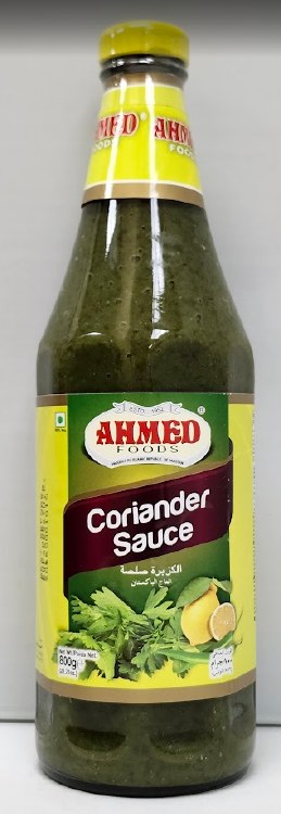 Ahmed Coriander Sauce 800g