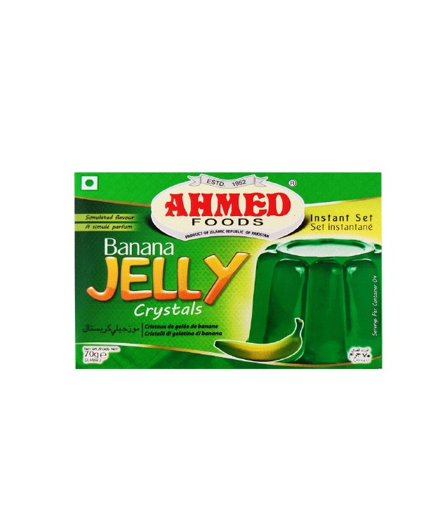 Ahmed Banana Jelly Crystals 70 G