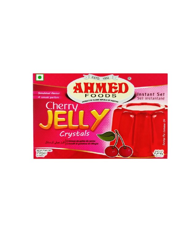 Ahmed Foods Cherry Jelly Crystals 70 G