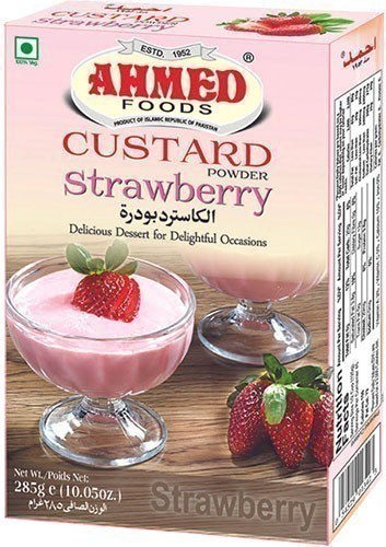 Ahmed Custard Powder Strawberry Flavour 285 G