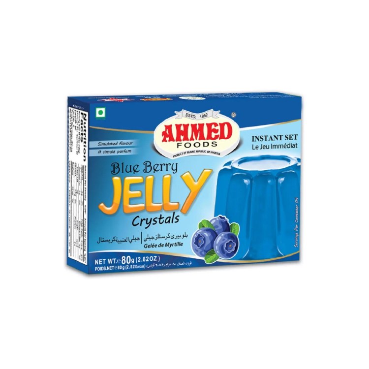 Ahmed Blue Berry Jelly Crystals 70 G