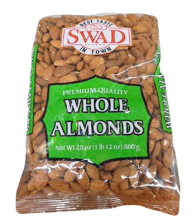 Swad Whole Almonds 28 Oz
