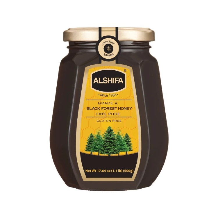 AL-SHIFA Grade-A Black Forest Honey 500 G