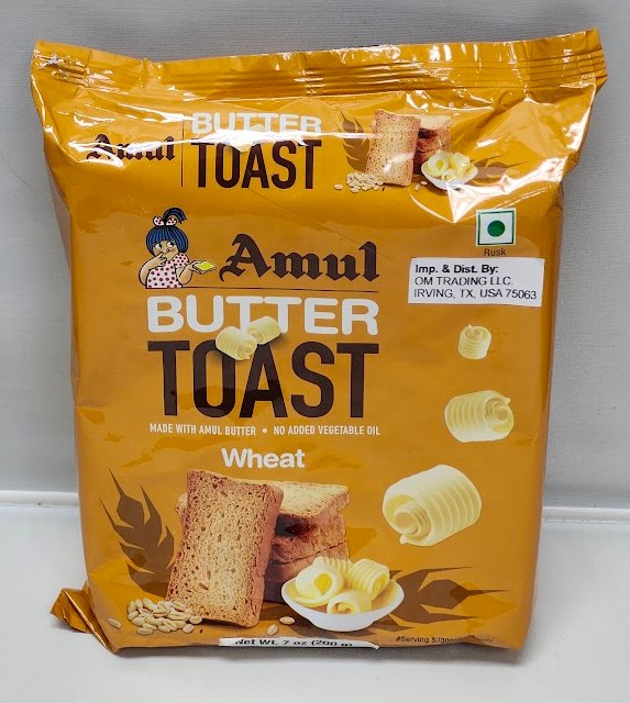 Amul Butt Toas Wheat 200g