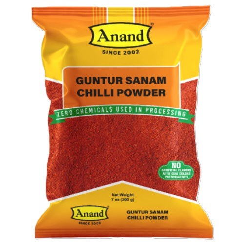 Anand Guntur Sananm Chillil Powder 200g