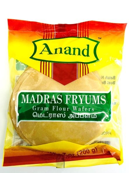 Anand Madras Fryums 200 G