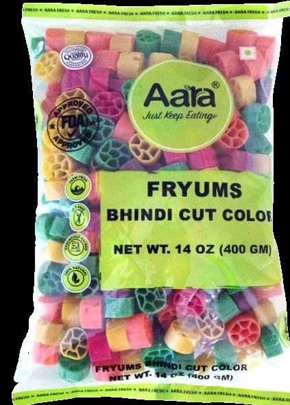 Ar Bhindi Cut Color Fryums 400