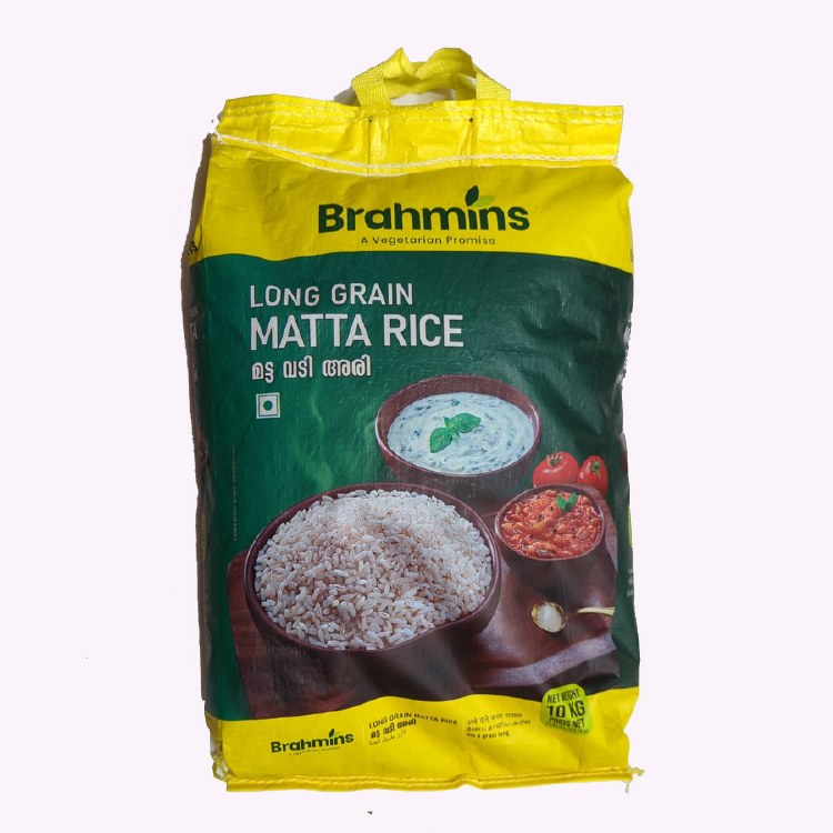 Brahmins Long Grain Matta Rice 10 Kg