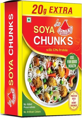 Bambino Soya Chunks Regular 220 G