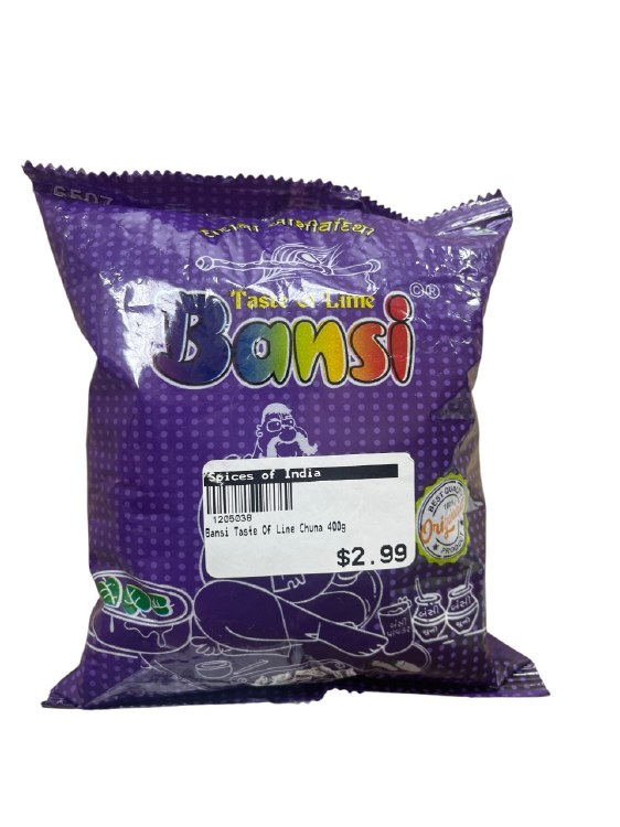 Bansi Taste of Lime Chuna 400g