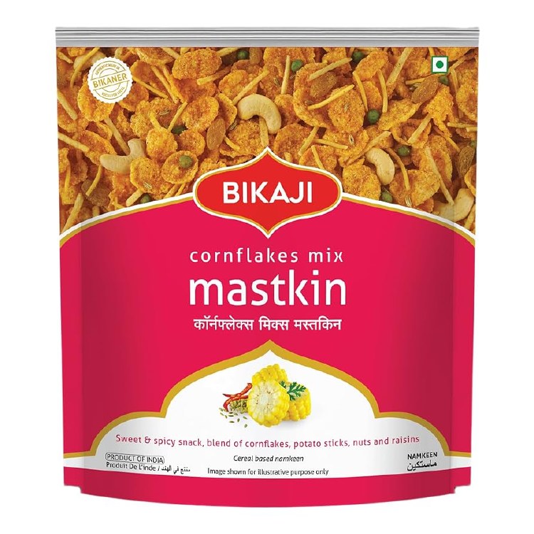 Bikaji cornflakes mix mastkin 400g