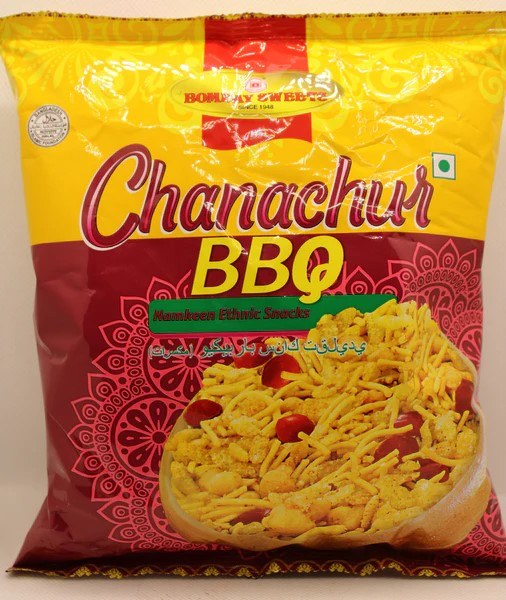 Bombay Sweets Chanachur BBQ Namkeen Ethnic Snacks 275 G