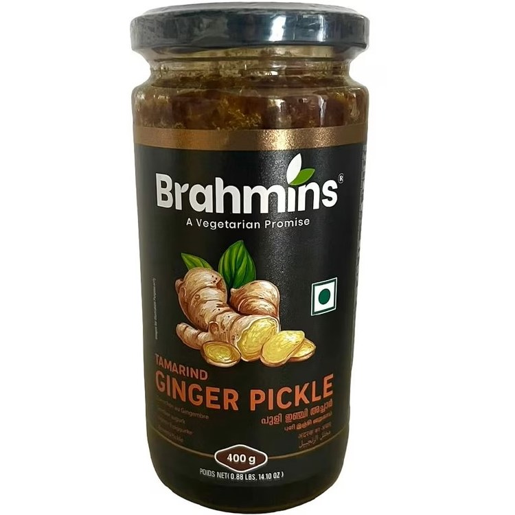 Brahmins tamrind ginger pickle 400g