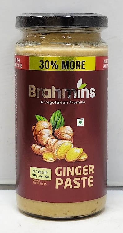 Brahmins Ginger Paste 400g