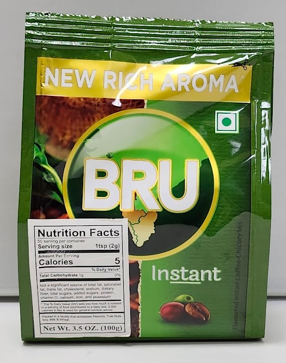 Bru Coffee Ins. Aro. Pou. 100g