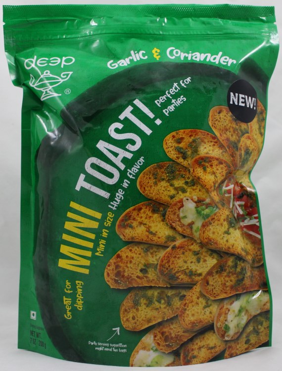 Deep Garlic & Coriander Mini Toast 200 G