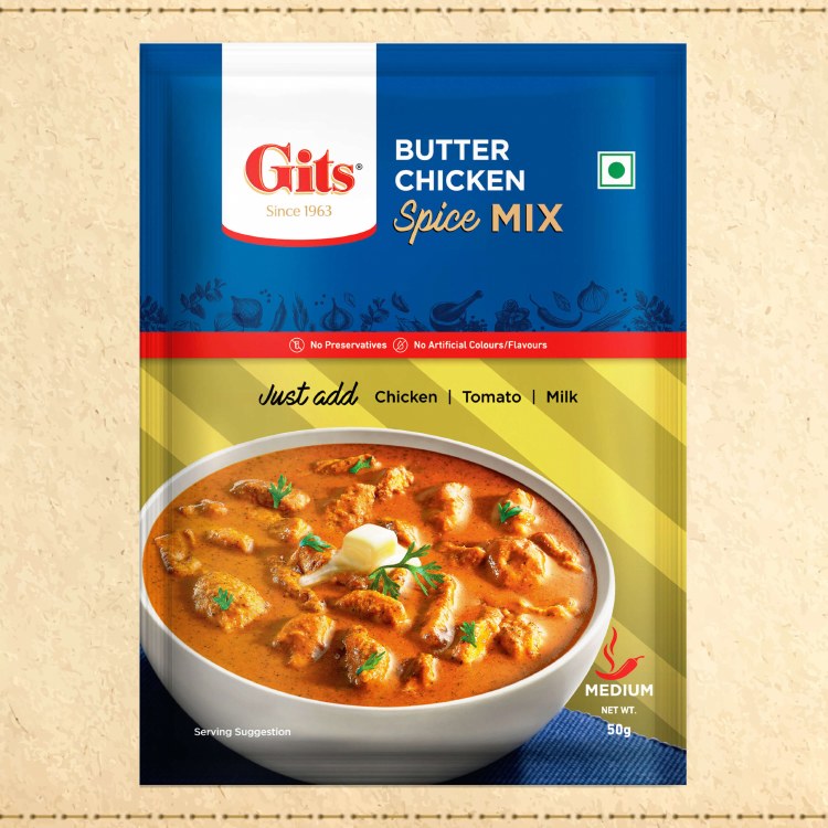 Gits Butter Chicken Spice Mix 50 G