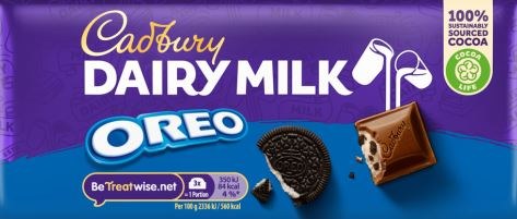 Cadbury Dariy Milk Oreo 120 G