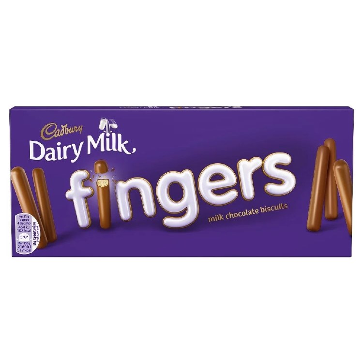 Cadbury Dairy Milk Fingers 114 G