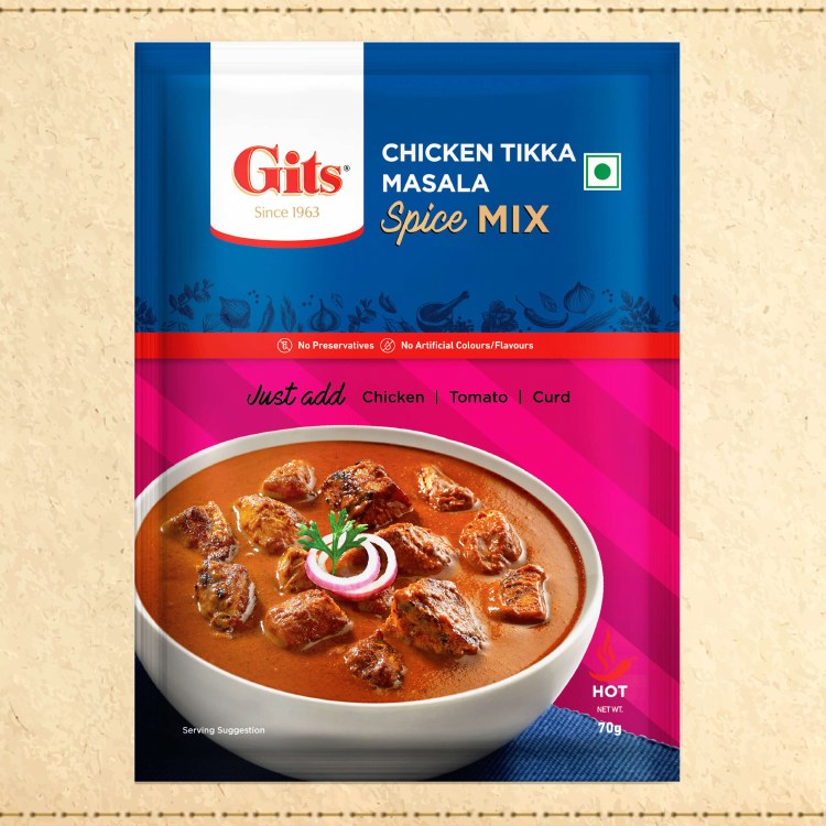 Gits Chicken Tikka Masala Spice Mix 50 G