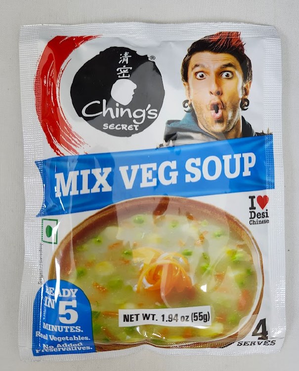 Ching's Mix Veg Soup 55g