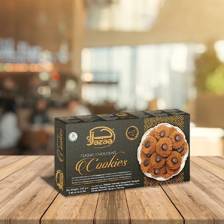 Jazaa Classic Chocolate Cookies 240 G