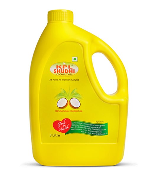 KPL Shudhi Coconut Oil 3 Ltr