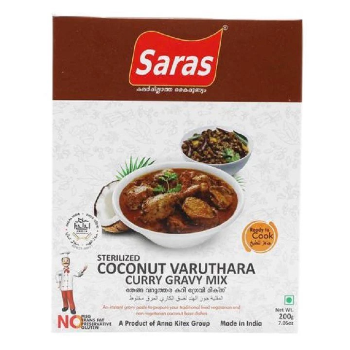 Saras Coconut Varuthara Gravy 200 G
