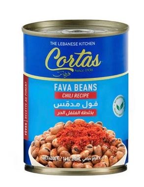 Cortas Fava Beans Chili 14 OZ