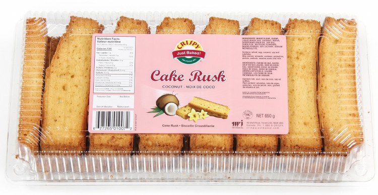 Crispy Coconut Cake Rusk 650G