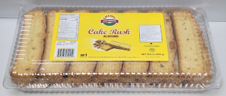 Crispy Almond Cake Rusk 350 G