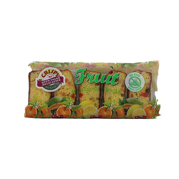 Crispy Fruitcake Eggless 380 G