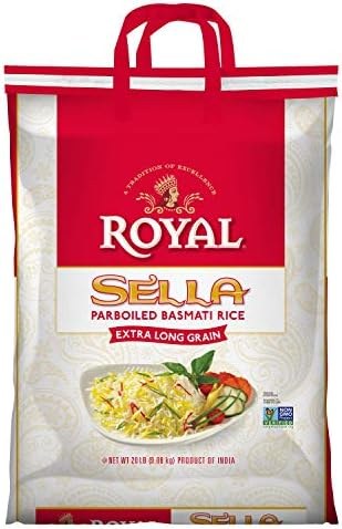 Royal Golden Sella Basmati Rice 20 Lbs