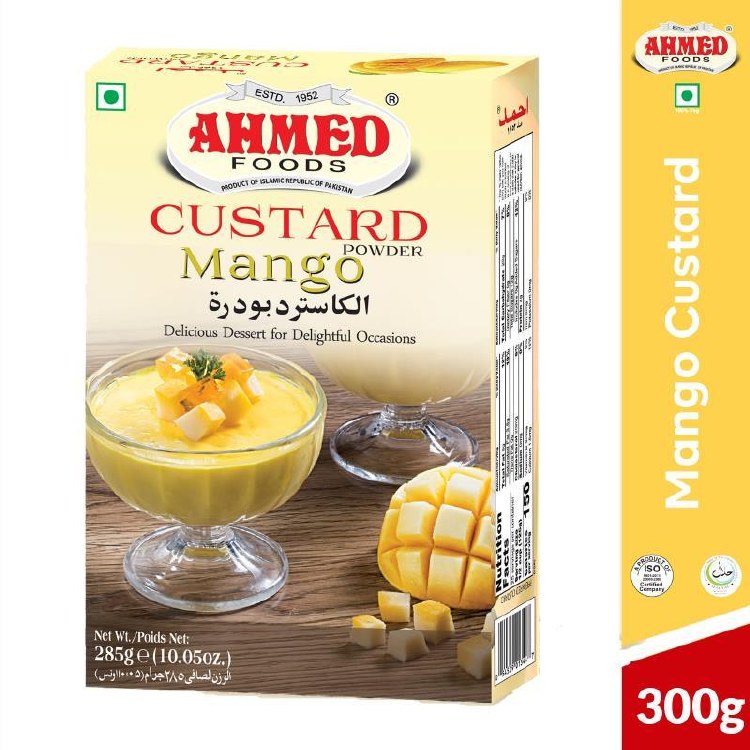 Ahmed Foods Custard Powder Mango Flavour 300 G