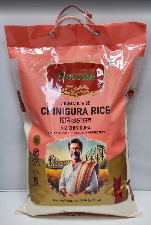 Deccan Chinigura Rice 10 Lb