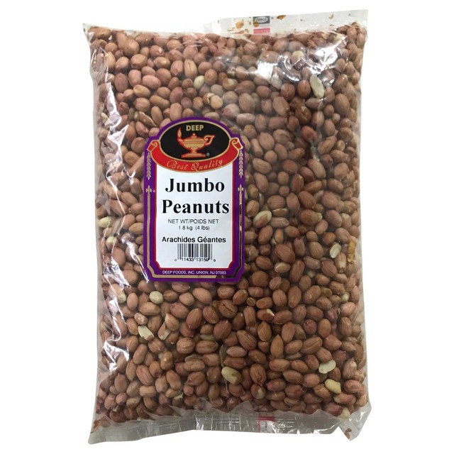 Deep Jumbo Peanuts 4 Lbs