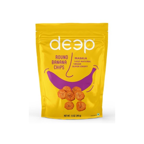 Deep Round Banana Chips Mari 430 G