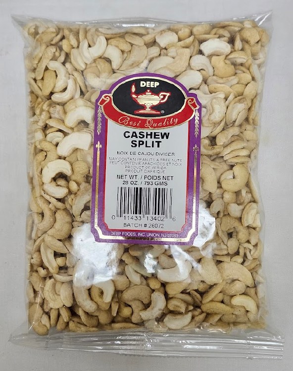 Deep Cashew Split 28 Oz