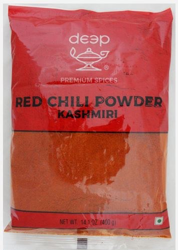 Deep Red Chilli Powder Kashmiri 400G