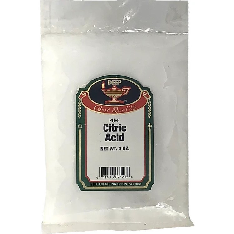 Deep Pure Citric Acid 4 Oz