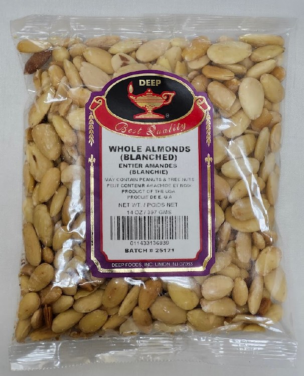 Deep Whole Almonds 14 Oz