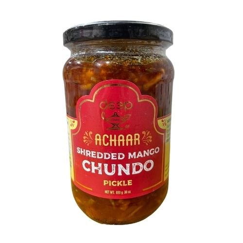 Deep Shredded Mango Chundo Pickle 350g