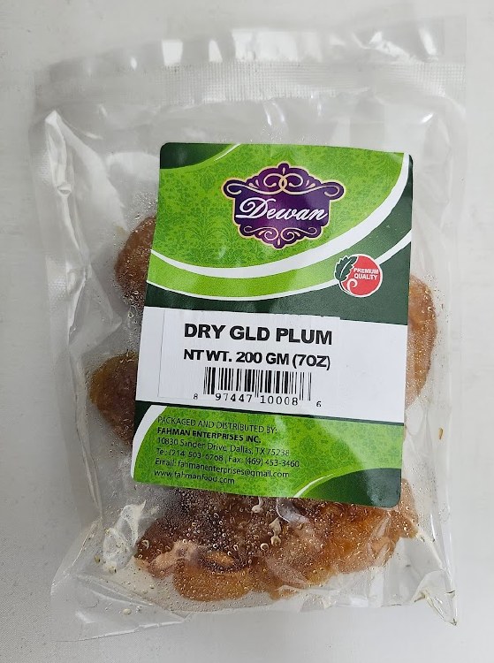 D.Dry Gld. Plum 200 Gr.