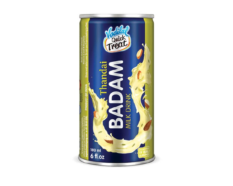 Vadilal Thandai Badam Milk Drink 180 ML