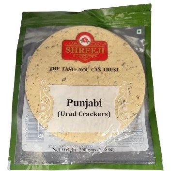 Shreeji Punjabi Urad Crackers 200 G
