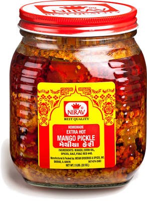 Nirav Extra Hot Mango Pickle 2.2 Lbs