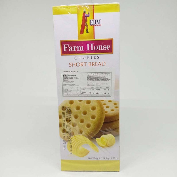 EBM Short Bread Cookies 127.8 G