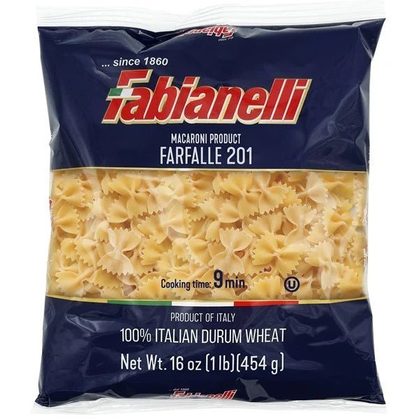 Fabianelli Farfalle 201 Pasta 1lb