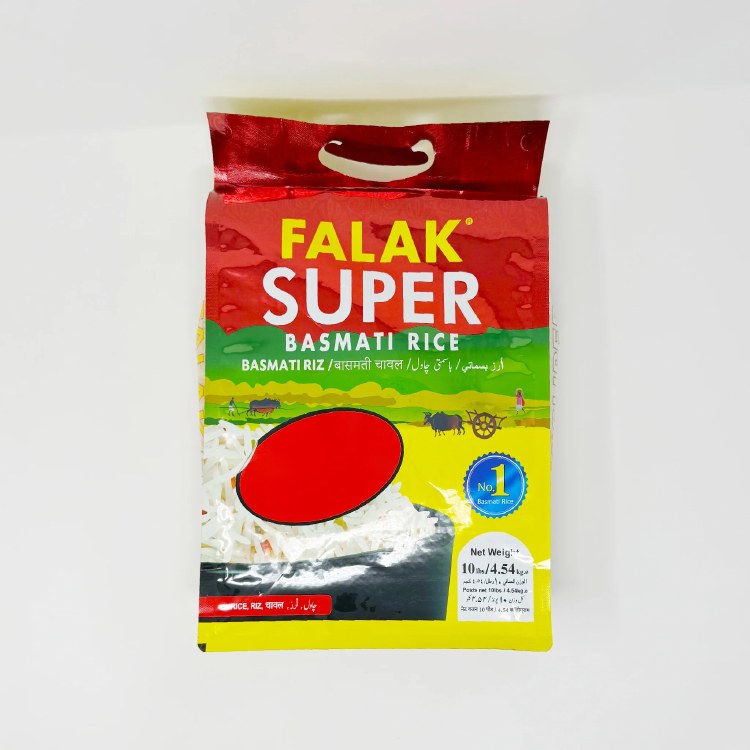 Falak Super Basmati Rice 10 LBS