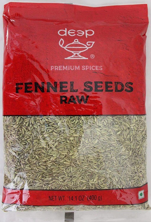 Deep Fennel Seeds Raw 400 G